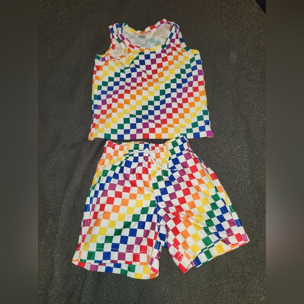 Guc Old Navy Swim Trunk Set size small